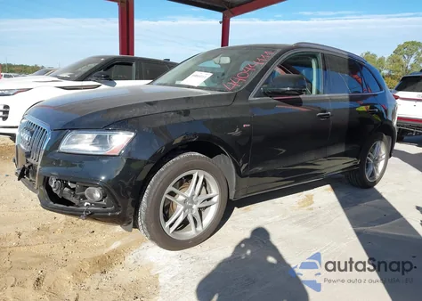 2015 Audi Q5 3.0T Premium Plus из США, поврежденный, VIN WA1DGAFP5FA078178